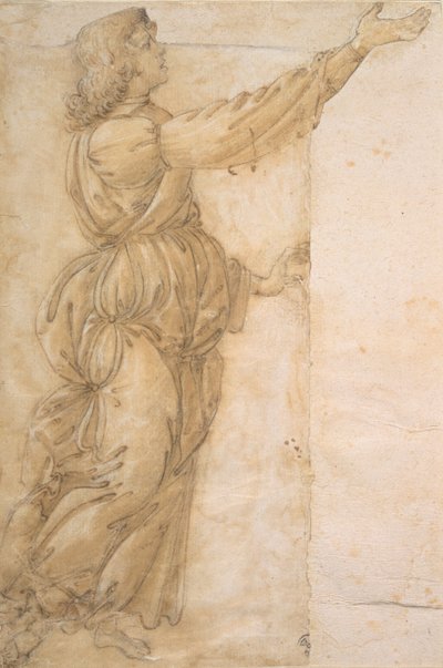 Studie eines Engels von Sandro Botticelli